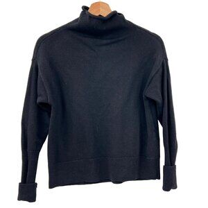 Wilfred Wool Cropped Cowl Neck Sweater Top